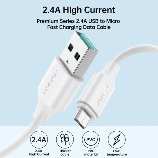 JOYROOM S-UM018A9 2.4A USB to Micro USB Fast Charging Data Cable, 1m
