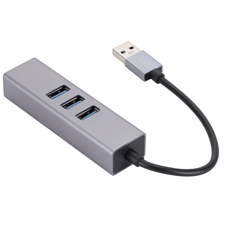 SL-030 千兆网卡USB转 RJ45+3个USB 3.0 转换集线器HUB, USB to RJ45 & 3 x USB