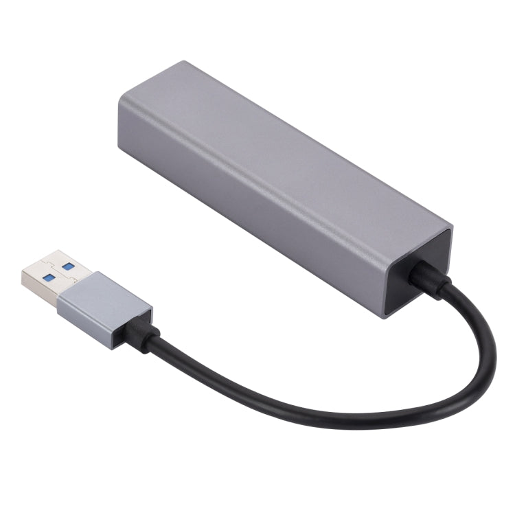 SL-030 千兆网卡USB转 RJ45+3个USB 3.0 转换集线器HUB, USB to RJ45 & 3 x USB