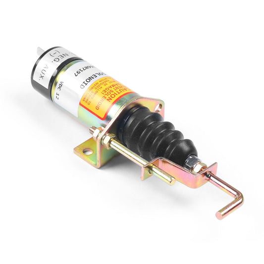 Lister Petter 12V Engine Flameout Solenoid Valve with Magnetic 366-07197, 366-07197