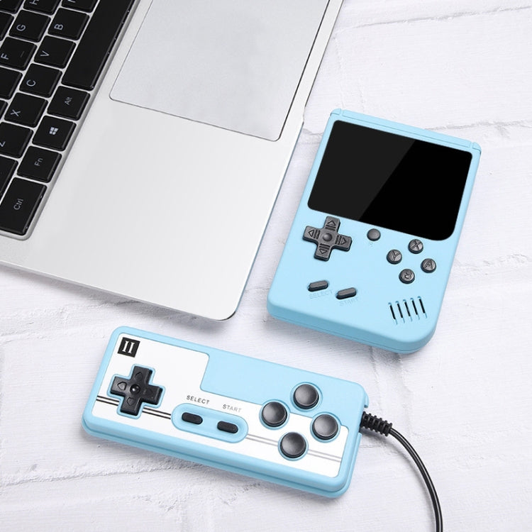 MK800 Doubles 3.0 inch Macaron Mini Handheld Game Console Built-in 800 Games