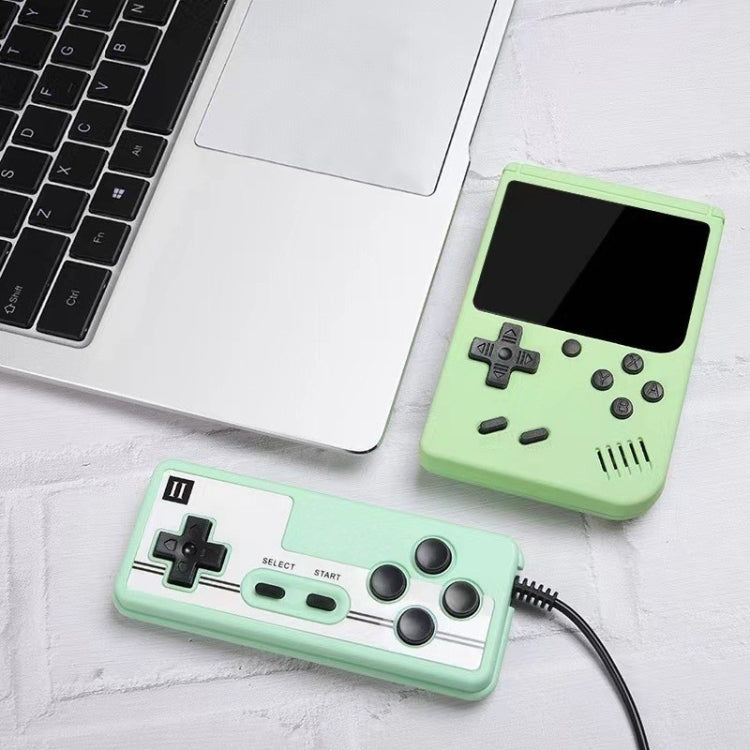 MK800 Doubles 3.0 inch Macaron Mini Handheld Game Console Built-in 800 Games