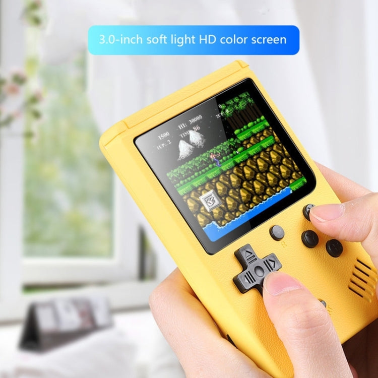 MK800 Doubles 3.0 inch Macaron Mini Handheld Game Console Built-in 800 Games