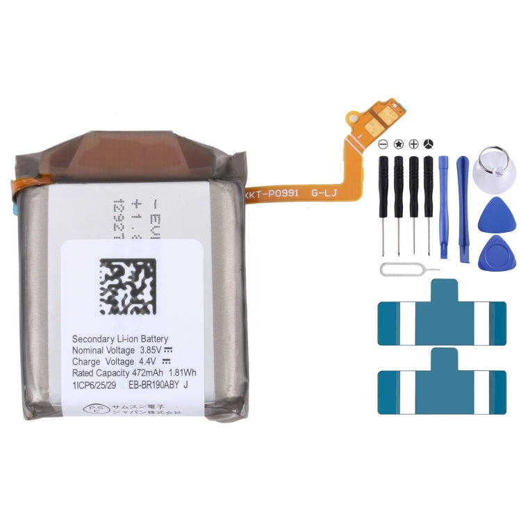 Pour Samsung Gear Live SM-R382 300mAh EB-BR382ABE Batterie de remplacement, pour SONY Smart Watch 3, pour HUAMI AMAZFIT GTS 2 / GTS 2 Mini, pour Amazfit GTR 2 / 2E, pour Huawei GT2 Pro, pour Huawei GS PRO, pour Samsung Galaxy Buds Pro...