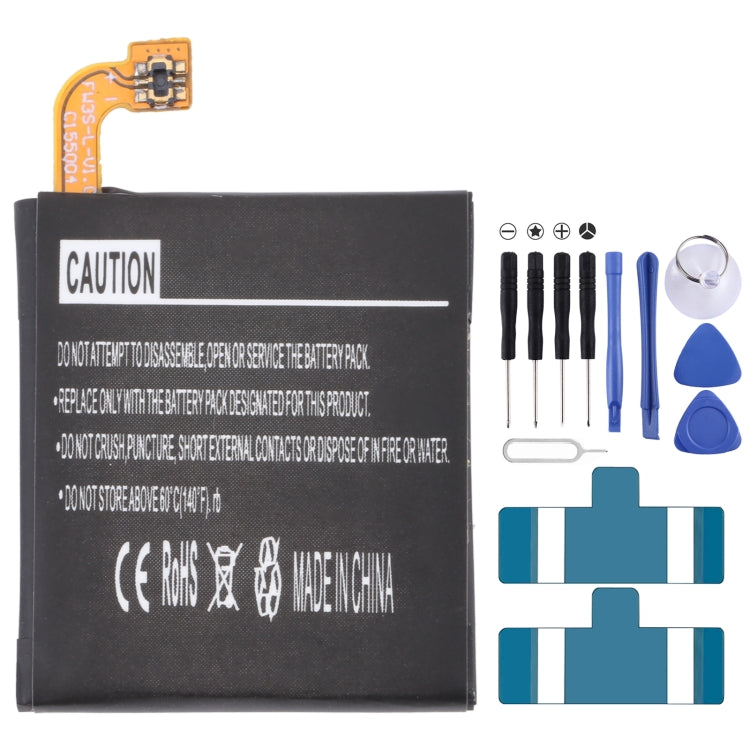Pour Samsung Gear Live SM-R382 300mAh EB-BR382ABE Batterie de remplacement, pour SONY Smart Watch 3, pour HUAMI AMAZFIT GTS 2 / GTS 2 Mini, pour Amazfit GTR 2 / 2E, pour Huawei GT2 Pro, pour Huawei GS PRO, pour Samsung Galaxy Buds Pro...