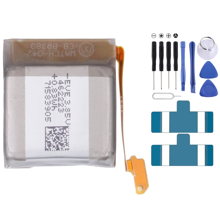 Pour Samsung Gear Live SM-R382 300mAh EB-BR382ABE Batterie de remplacement, pour SONY Smart Watch 3, pour HUAMI AMAZFIT GTS 2 / GTS 2 Mini, pour Amazfit GTR 2 / 2E, pour Huawei GT2 Pro, pour Huawei GS PRO, pour Samsung Galaxy Buds Pro...