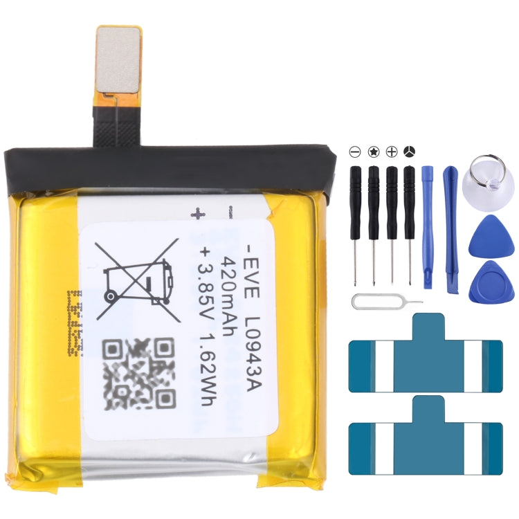 Pour Samsung Gear Live SM-R382 300mAh EB-BR382ABE Batterie de remplacement, pour SONY Smart Watch 3, pour HUAMI AMAZFIT GTS 2 / GTS 2 Mini, pour Amazfit GTR 2 / 2E, pour Huawei GT2 Pro, pour Huawei GS PRO, pour Samsung Galaxy Buds Pro...
