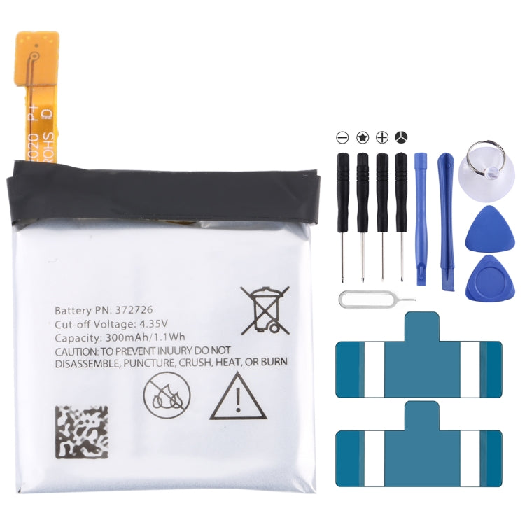 Pour Samsung Gear Live SM-R382 300mAh EB-BR382ABE Batterie de remplacement, pour SONY Smart Watch 3, pour HUAMI AMAZFIT GTS 2 / GTS 2 Mini, pour Amazfit GTR 2 / 2E, pour Huawei GT2 Pro, pour Huawei GS PRO, pour Samsung Galaxy Buds Pro...