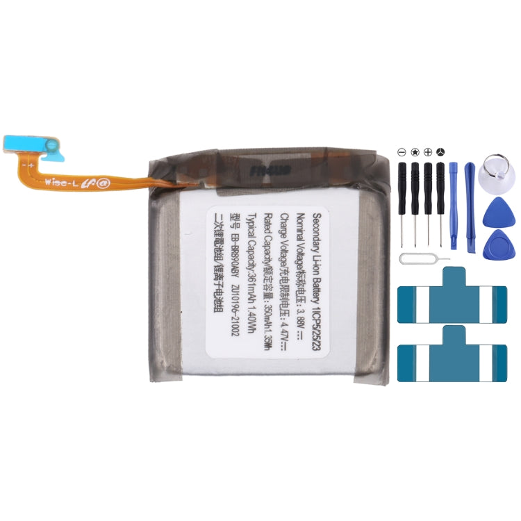 Pour Samsung Gear Live SM-R382 300mAh EB-BR382ABE Batterie de remplacement, pour SONY Smart Watch 3, pour HUAMI AMAZFIT GTS 2 / GTS 2 Mini, pour Amazfit GTR 2 / 2E, pour Huawei GT2 Pro, pour Huawei GS PRO, pour Samsung Galaxy Buds Pro...