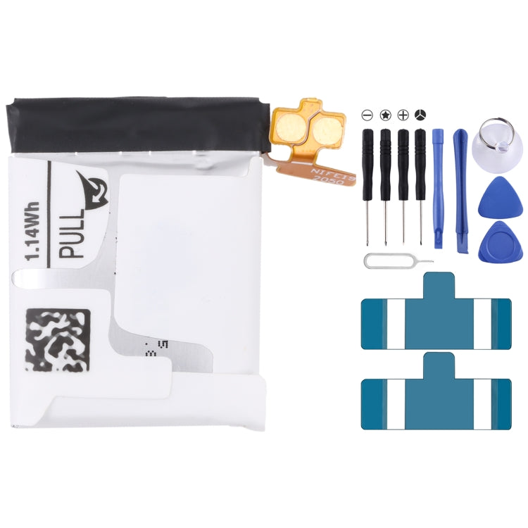 Pour Samsung Gear Live SM-R382 300mAh EB-BR382ABE Batterie de remplacement, pour SONY Smart Watch 3, pour HUAMI AMAZFIT GTS 2 / GTS 2 Mini, pour Amazfit GTR 2 / 2E, pour Huawei GT2 Pro, pour Huawei GS PRO, pour Samsung Galaxy Buds Pro...