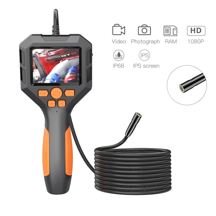 P10 2.8 inch HD Handheld Endoscope with LCD Screen, 8mm 2m, 5.5mm 2m, 3.9mm 2m, 8mm 5m, 5.5mm 5m, 3.9mm 5m, 8mm 10m, 5.5mm 10m, 3.9mm 10m