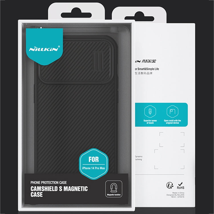 NILLKIN CamShield S Magnetic Magsafe Case, For iPhone 14 Pro Max