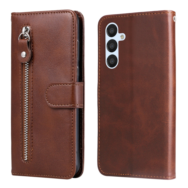 Calf Texture Zipper Leather Phone Case, For Huawei nova Y61, For Realme 10 4G Global, For Realme 10 Pro 5G, For Realme 10 Pro+ 5G, For Samsung Galaxy A04e, For Samsung Galaxy A34 5G