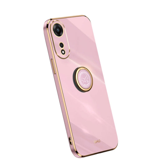 XINLI Straight Edge Electroplate TPU Phone Case with Ring, For OPPO A1 Pro 5G, For Realme 10 4G, For OPPO Reno9 5G, For Samsung Galaxy A54 5G, For vivo X90 Pro+, For Samsung Galaxy Note10+, For Honor 80 SE 5G