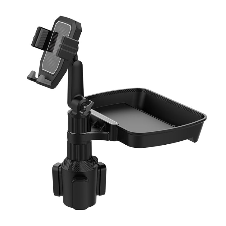 Car Drink Water Cup Mobile Phone Holder 360 Degree Rotating Dinner Plate, B06 (Grey), B06 (Green), B10 (Grey), B10 (Green)