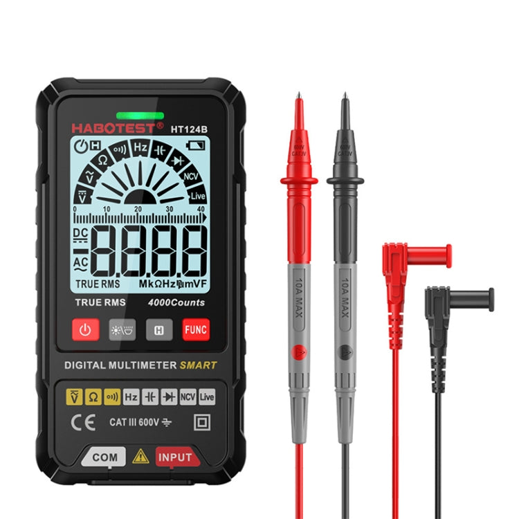 HABOTEST Mini Digital Display High-precision Multimeter, HT124B+, HT124A, HT124A+, HT124B