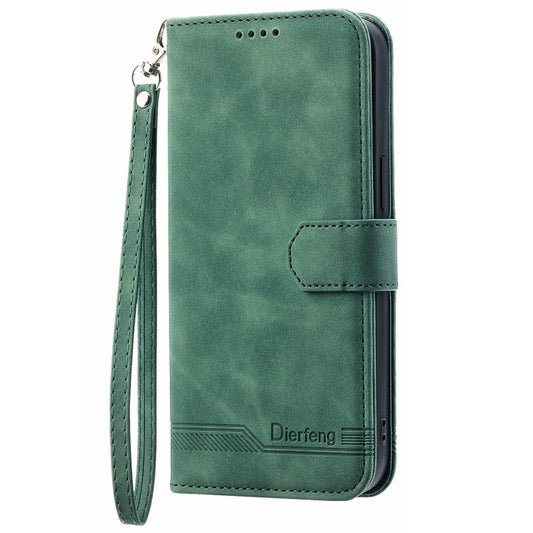 Dierfeng Dream Line TPU + PU Leather Phone Case, For OPPO A17, For OPPO A57 4G, For OPPO A57 5G, For OPPO Reno8, For OPPO Reno8 Pro, For Realme 9 Pro 5G / OnePlus Nord CE 2 Lite 5G, For Realme 9i, For Realme C12 / C15 / C25