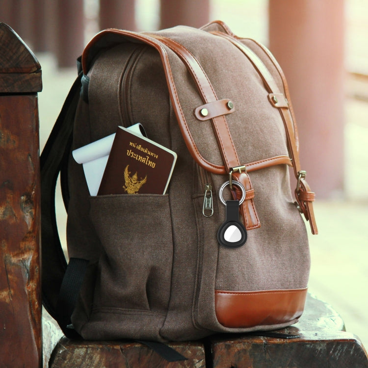 Shockproof Anti-scratch Silicone Protective Case, For AirTag