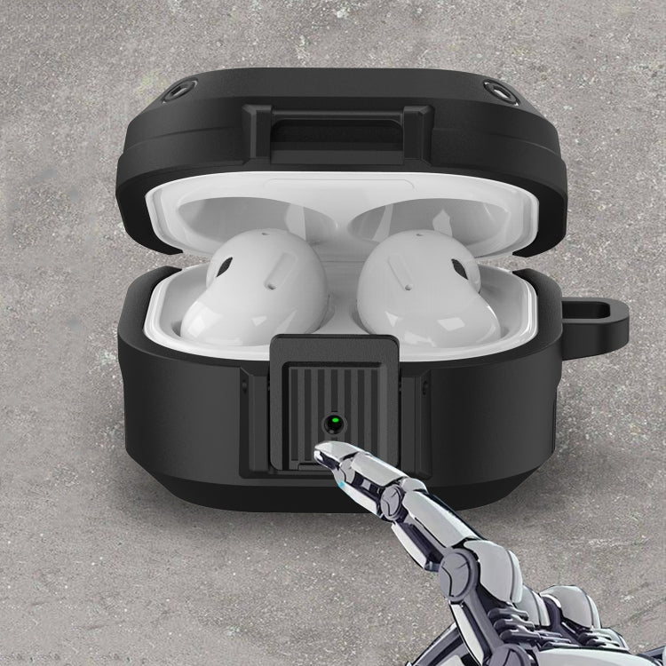 Wireless Earphones Silicone Case with Switch & Carabiner for Samsung Galaxy Buds Live / Buds2 / Buds Pro / Buds2 Pro