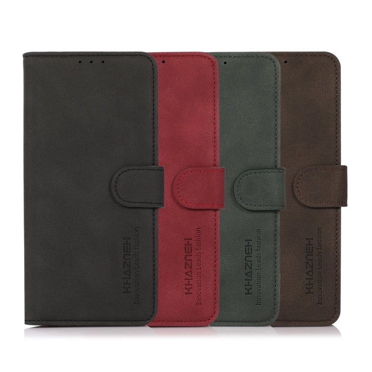 KHAZNEH Matte Texture Leather Phone Case, For Sony Xperia 1 V, For Sony Xperia 10 V, For Google Pixel 7a, For Xiaomi Redmi Note 12 4G Global