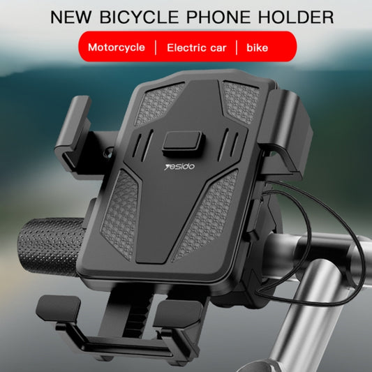 Support de téléphone de navigation à pince élastique Yesido C94 pour vélo / moto, C94
