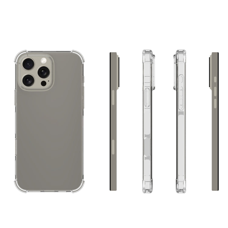 Shockproof Non-slip Thickening TPU Phone Case, For iPhone 16 Pro Max, For iPhone 16 Pro, For iPhone 16 Plus, For iPhone 16, iPhone 16e, For iPhone 15 Pro Max, For iPhone 15 Pro, For iPhone 15 Plus, For iPhone 15, For iPhone 17 Pro Max, For iPhone 17 Pr...