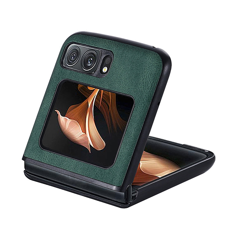 Classic Leather + PC Phone Case, For Motorola Razr 2022, For Motorola Razr 40