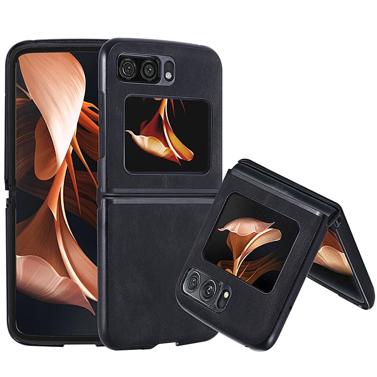 Classic Leather + PC Phone Case, For Motorola Razr 2022, For Motorola Razr 40