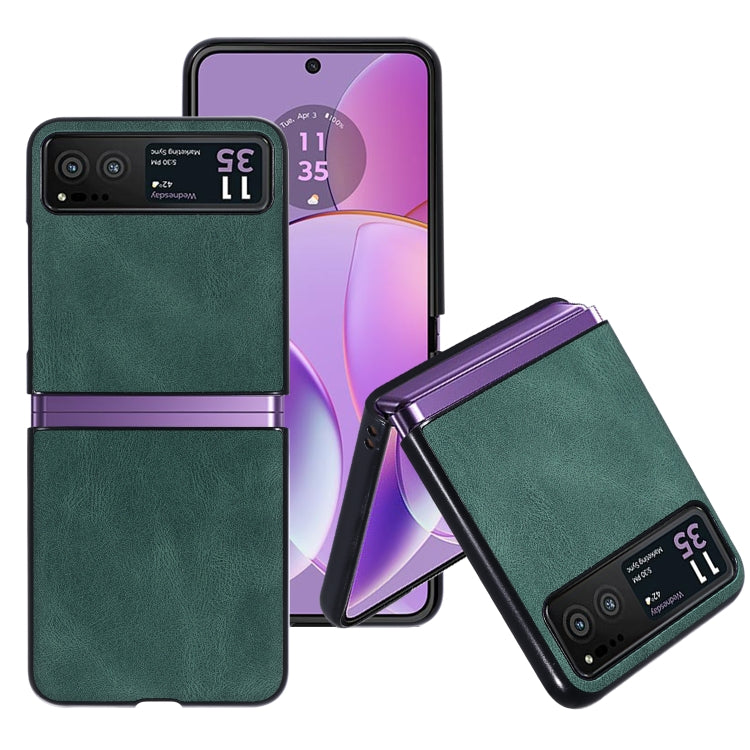 Classic Leather + PC Phone Case, For Motorola Razr 2022, For Motorola Razr 40