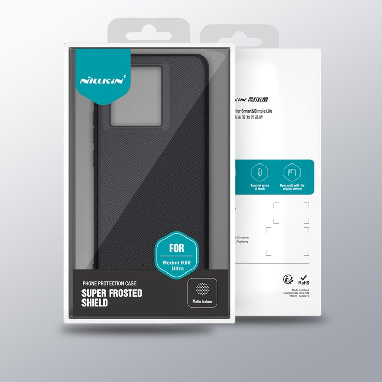 NILLKIN Frosted Shield Pro PC + TPU Phone Case, For Xiaomi Redmi K60 Ultra