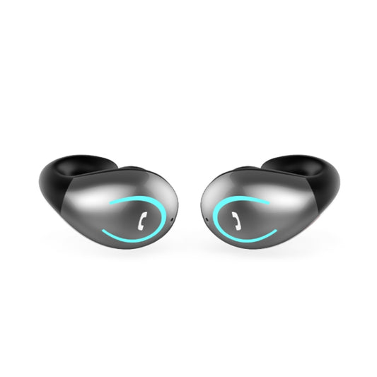 YX08 Ultra-light Ear-hook Stereo Wireless V5.0 Bluetooth Earphones, Binaural, Double