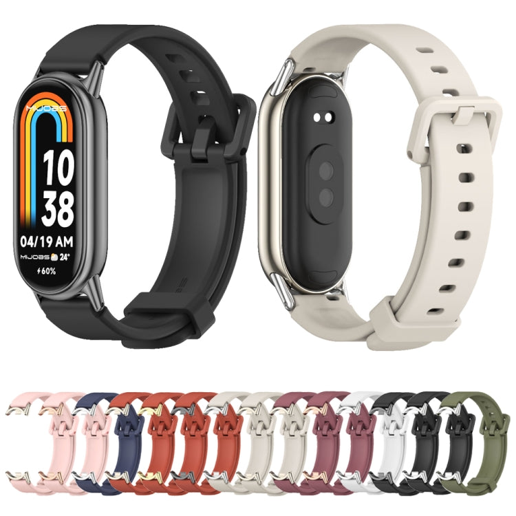 Mijobs Silicone Breathable Watch Band, For Xiaomi Smart Band 11 / 10 / 9 / 8