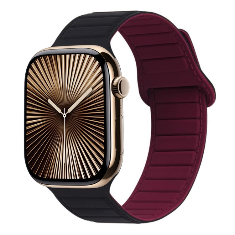 Loop Magnetic Silicone Watch Band, For Apple Watch Series 10 46mm, For Apple Watch Series 10 42mm, For Apple Watch SE 2023 44mm, For Apple Watch SE 2023 40mm, For Apple Watch Ultra 2 49mm, For Apple Watch 9 45mm