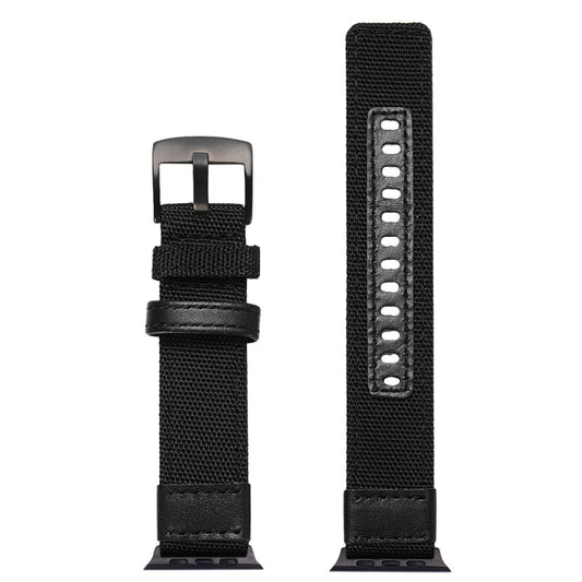 Bracelet en nylon, Pour Apple Watch Series 7 41mm / 6 & SE & 5 & 4 40mm / 3 & 2 & 1 38mm, Pour Apple Watch Series 7 45mm / 6 & SE & 5 & 4 44mm / 3 & 2 & 1 42mm