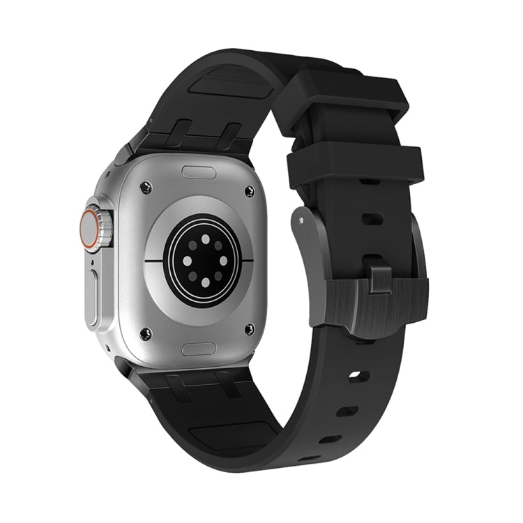 AP Silicone Watch Band, For Apple Watch Series 10 46mm, For Apple Watch Series 10 42mm, For Apple Watch SE 2023 44mm, For Apple Watch SE 2023 40mm, For Apple Watch Ultra 2 49mm, For Apple Watch 9 45mm