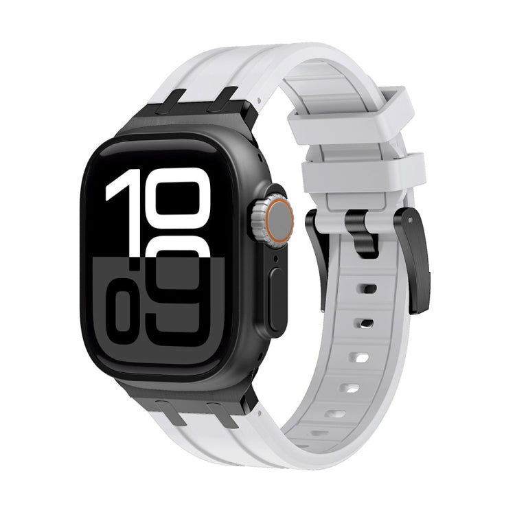 AP Silicone Watch Band, For Apple Watch Series 10 46mm, For Apple Watch Series 10 42mm, For Apple Watch SE 2023 44mm, For Apple Watch SE 2023 40mm, For Apple Watch Ultra 2 49mm, For Apple Watch 9 45mm