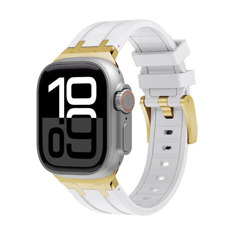 AP Silicone Watch Band, For Apple Watch Series 10 46mm, For Apple Watch Series 10 42mm, For Apple Watch SE 2023 44mm, For Apple Watch SE 2023 40mm, For Apple Watch Ultra 2 49mm, For Apple Watch 9 45mm