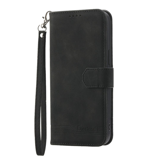 Dierfeng Dream Line TPU Hybrid PU Leather Phone Case, For Realme 11 5G, For Realme 11 Pro 5G / 11 Pro+ 5G