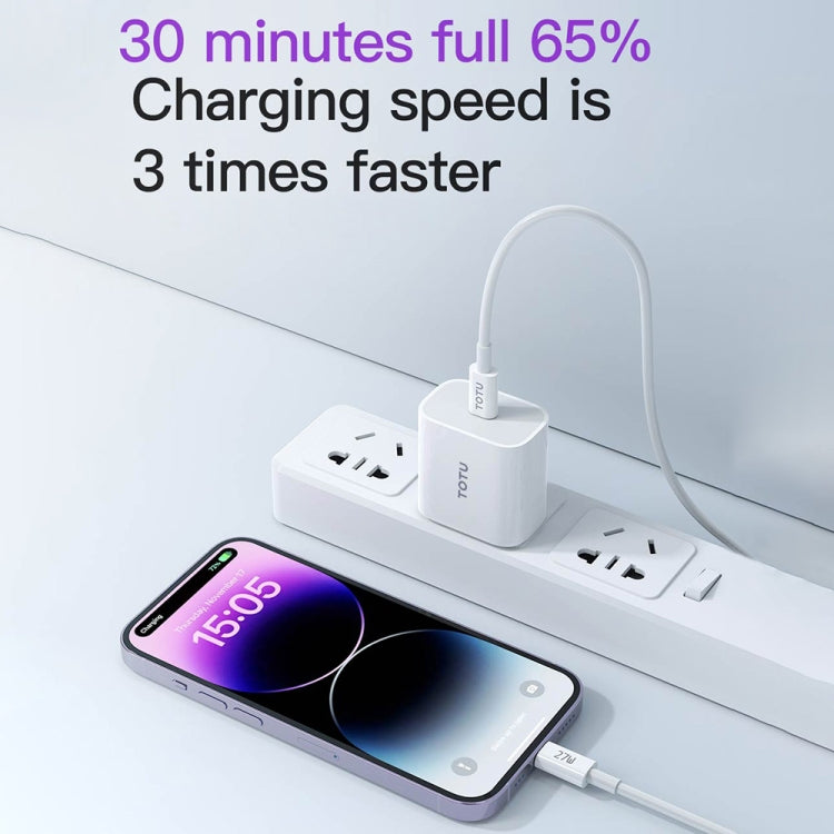 TOTU PD 20W Type-C Port Charger, EU Plug, UK Plug