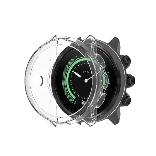 Transparente TPU-Silikon-Uhrenschutzhülle, für Suunto 9, für Garmin Approach S62, für Huawei Watch GT 2e, für Amazfit 3