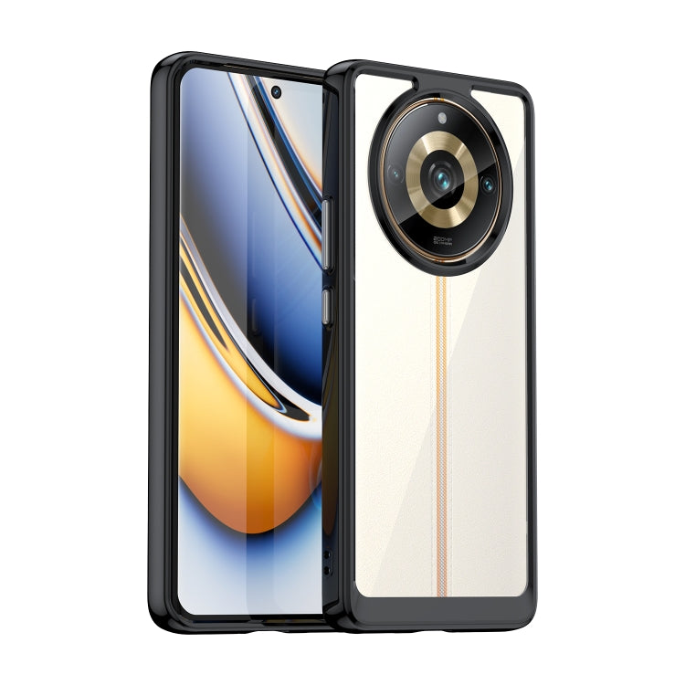 Colorful Series Acrylic Hybrid TPU Phone Case, For Realme 11 Pro+