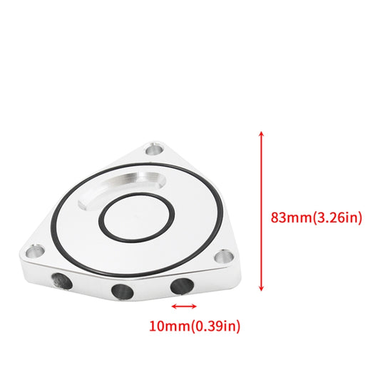 For Honda Civic 2015-2021 Car Turbo Blow Off Valve Plate Spacer BOV 1.5T Coupe Billet