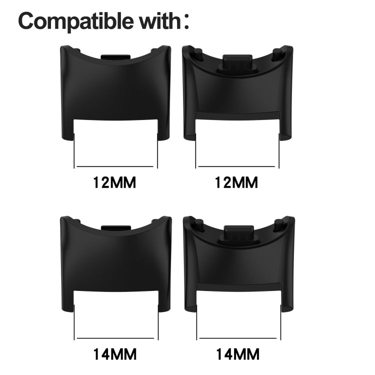 1 Pair PC Plastic Watch Band Connector, For Xiaomi Mi Band 8