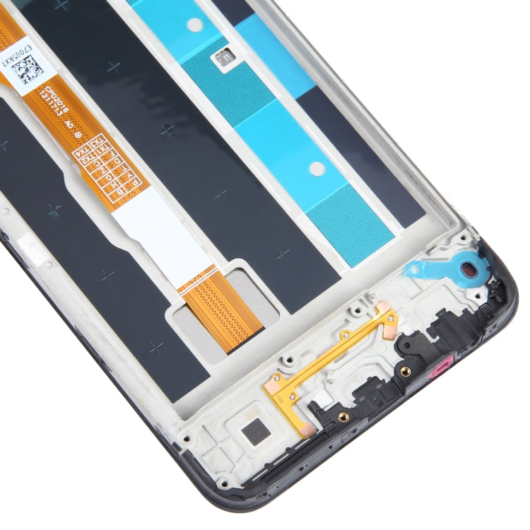 OEM LCD Screen Digitizer Full Assembly with Frame, For vivo Y15c / Y15s, For vivo Y35 4G