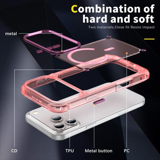 Skin Feel TPU + PC MagSafe Magnetic Phone Case