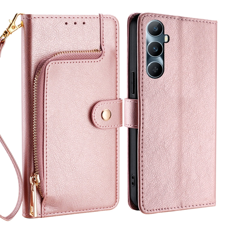 Zipper Bag Leather Phone Case, For Realme GT5 Pro 5G, For Realme 11 5G, For Realme 11 Pro / 11 Pro+ 5G, For Realme C65 4G