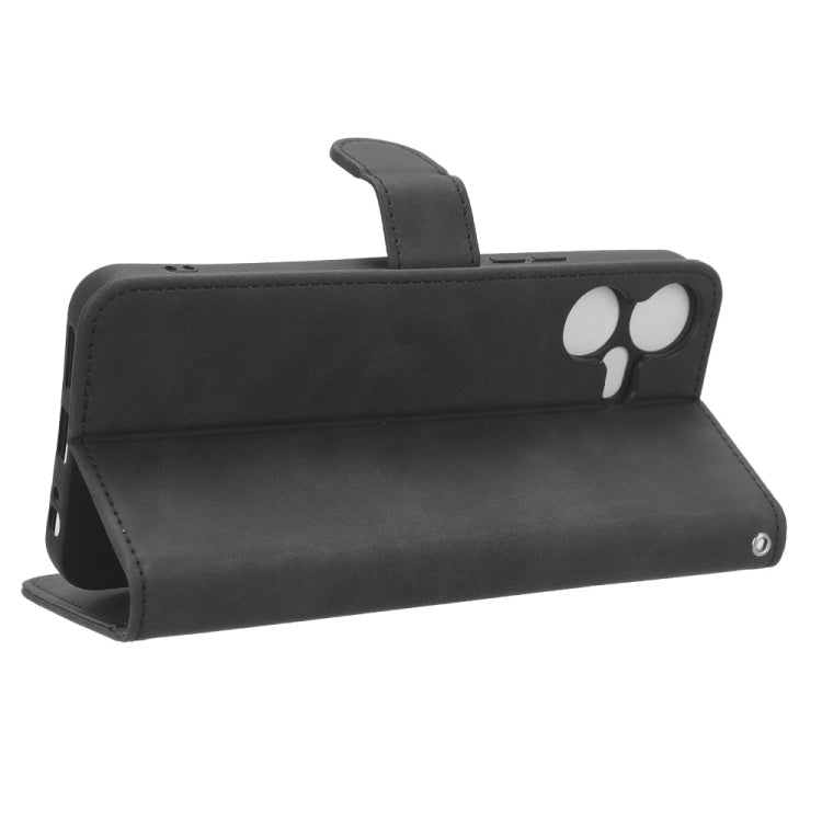 Skin Feel Magnetic Flip Leather Phone Case