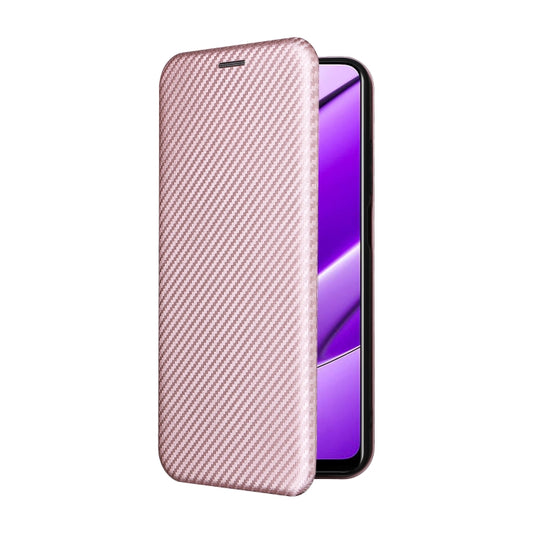 Carbon Fiber Texture Flip Leather Phone Case, For Realme 11 4G Global, For Realme GT5 5G, For Realme 11 5G / 11x, For Realme C53 4G / Narzo N53 4G, For Realme 11 5G, For Realme 11 Pro / 11 Pro+
