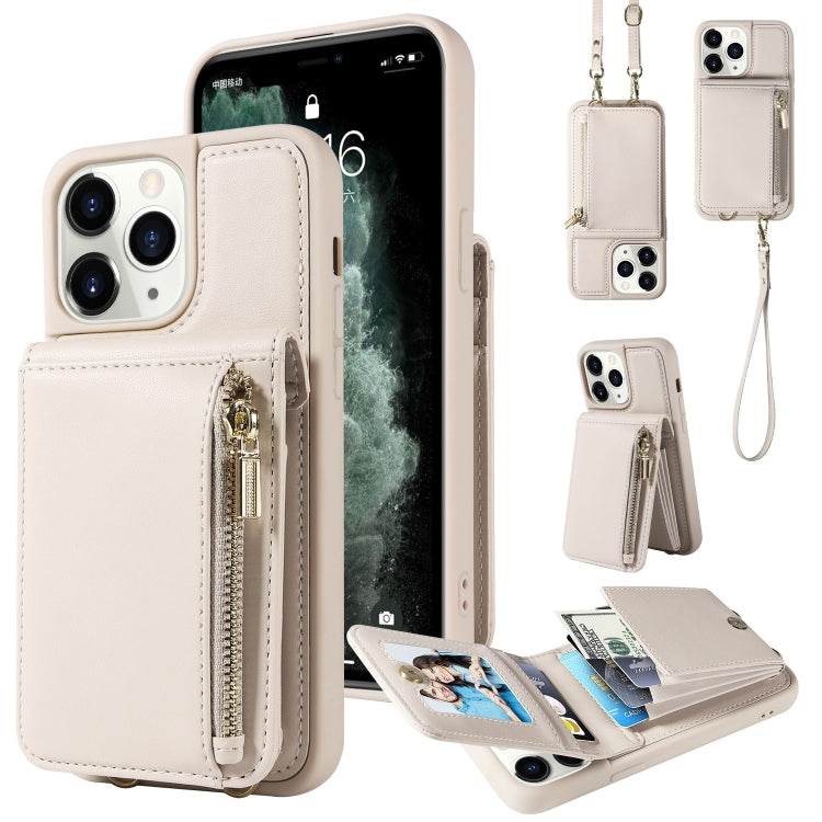 Crossbody Lanyard Zipper Wallet Leather Phone Case, For iPhone 11, For iPhone 11 Pro, For iPhone X / XS, For iPhone XR, For iPhone XS Max, For iPhone 7 Plus / 8 Plus