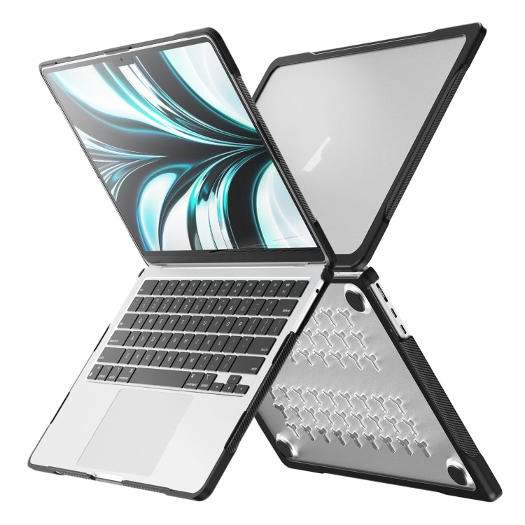 Translucent Laptop Protective Case, For MacBook Air 13.6 inch A2681 2022 / M3 2024 A3113 / M4 2025 A3240